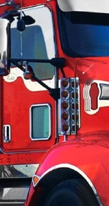 Kenworth T660 Pair Hood Trim # 10561 - Picture 1 of 2