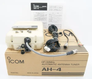 ICOM AH-4 Tuner for IC-7000/7300/718/706MKIIG/746/756 + Cable Good Cond. - Zdjęcie 1 z 21