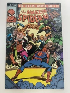 OFFICIAL MARVEL INDEX TO THE AMAZING SPIDER-MAN #4 1987 VF/NM - Picture 1 of 1