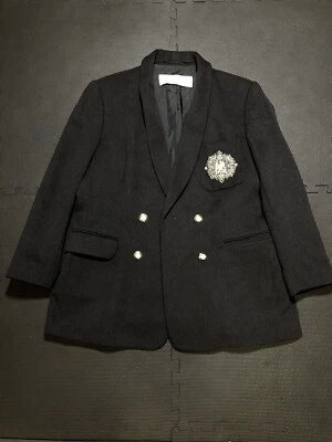 Blazer Vintage Escada Margaretha Ley Placenza 100% Cachemira Pura Talla 44 Italia Foto 1 de 4