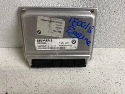 Компьютерный модуль управления двигателем 2001-2002 BMW 330i ECU ECM PCU PCM оригинальный - Изображение 1 из 4