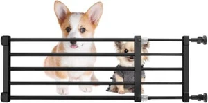 Short Dog Gate Expandable Dog Gate 22"-39.37" Step Over for Doorway,Stair - Picture 1 of 23