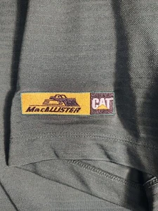 Macallister Caterpillar Bermuda Sands Herren XL Golf Poloshirt Grün - Bild 1 von 8