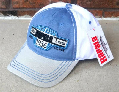 RAPALA Fishing Lures 1936 Cotton Twill Adjustable Baseball Hat Cap New Free Ship - Image 1 of 4