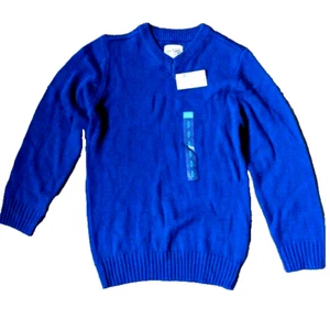 The Children's Place Boys Knit Sweater Striped Pullover Cardigan S (5/6) Youth - Picture 1 of 4