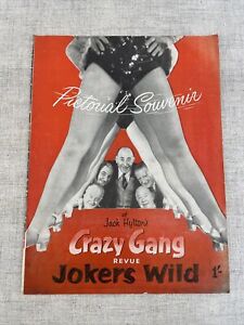 The Crazy Gang in "Jokers Wild" at Victoria Palace, 1950's - Picture Souvenir