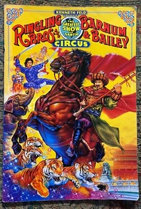 Ringling Bros And Barnum & Bailey Circus 1993 programa y revista con póster - Imagen 1 de 10