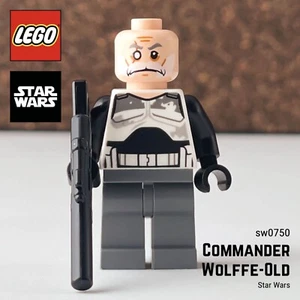LEGO Commandant Wolffe - Ancienne SW0750 Minifigure Star Wars - Picture 1 of 7