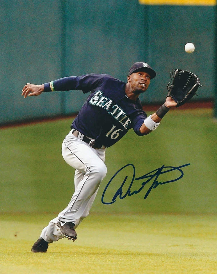 AUTOGRAPHED AUSTIN JACKSON 8X10 Seattle Mariners Photo W/COA  — 第 1/1 张图片