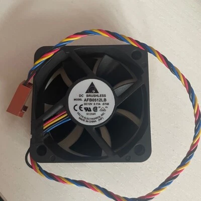 Delta AFB0512LB 5015 5CM 12V 0.11A 4-pin PWM speed regulating dual ball fan - Image 1 of 2