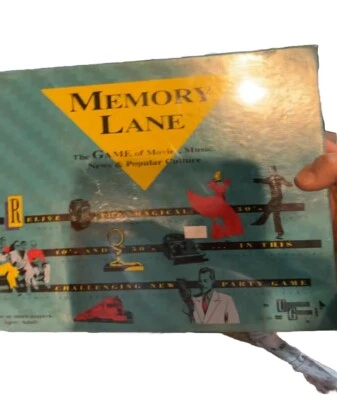 Memory Lane Game of Movies, Music, News & Pop Culture 1990 - NEW SEALED - Image 1 of 2