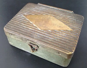 BOX METALL Antik - Busch und Co - Zahngratbohrer kleiner Reisekoffer - Bild 1 von 10