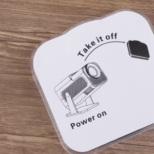 HY320/HY320 Mini Projector Lens Protection Cover Avoid Dust Protectionc Cap _xa - Afbeelding 1 van 14