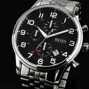 MONTRE Homme HUGO BOSS 1512446. avec Chrono et Date. 349,00€ NEUVE - Bild 1 von 20