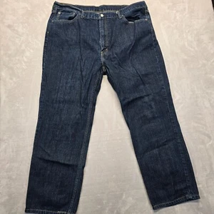 Levi Strauss Mens 559 Relaxed Straight Blue Jeans Cotton Denim Classic Size 42 - Picture 1 of 10