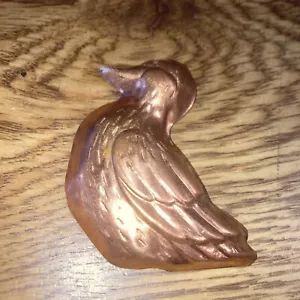 Imán de metal de cobre de pato súper impresionante, aprox. 2" de alto - Imagen 1 de 2