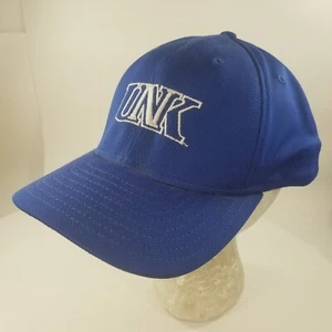 UA University Nebraska Kearney UNK Embroidered Logo Blue Strapback Ball Cap Hat - Picture 1 of 8