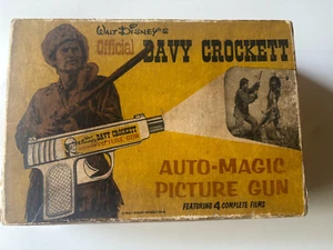 Walt Disney 's Official Davy Crockett Auto-Magic Picture Gun Mod 493 1950's - Picture 1 of 6