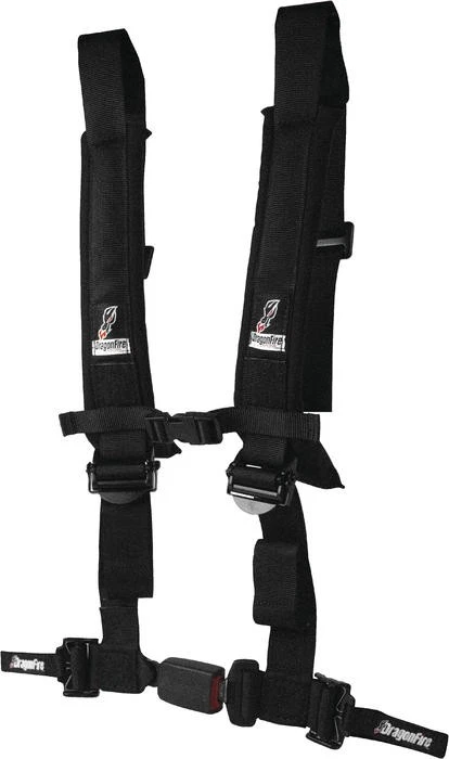 Dragonfire EZ Adjust Harness 2" Black - Image 1 of 1