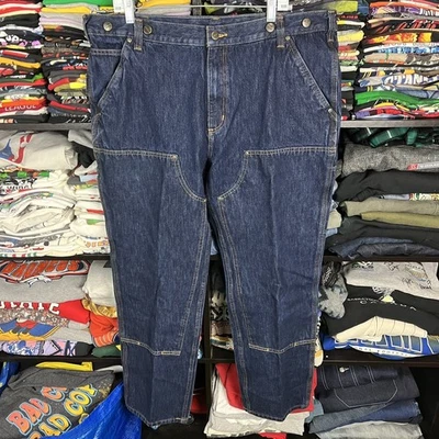 Carhartt double knee Adjustable jeans size 40x32 workwear skater Y2K Baggy VTG - Image 1 of 4