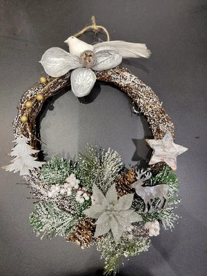 ghirlanda natalizia stile rustico - Immagine 1 di 4