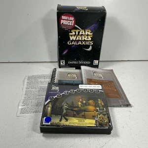 Star Wars Galaxies: An Empire Divided (PC, 2003) Box & Anleitung - Bild 1 von 15