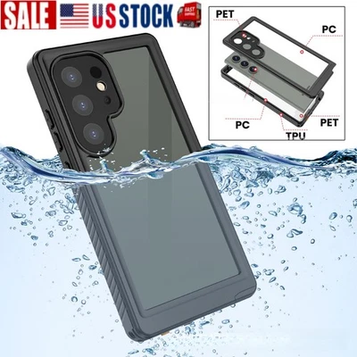 Full Body Case for Samsung Galaxy S24 S24+ S24 Ultra Waterproof Shockproof Cover - Image 1 of 4