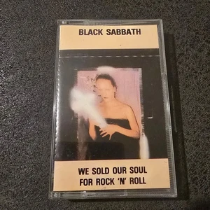 Ozzy Osbourne Black Sabbath We Sold Our Soul for Rock n Roll Cassette Tape 80s - Picture 1 of 10