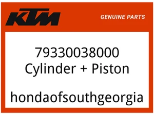 KTM OEM Parte 79330038000 Cilindro + Pistón - Imagen 1 de 1