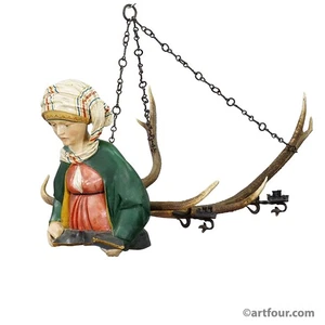 Antique Lusterweibchen of a Patrician Lady, Germany 1900 - Picture 1 of 7