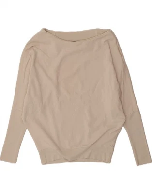 ALL SAINTS Mujer Sudadera Jersey Reino Unido 10 Pequeña Blanco Algodón BA05 Foto 1 de 4