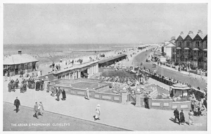 Vintage Postcard c1920s Cleveleys Promenade England Salmon J - Picture 1 of 2