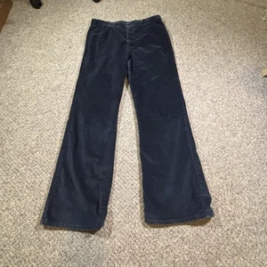 VTG Levi’s Blue Corduroy 70’s Talon Zipper Flared Pants Men’s Size 33X30 - Picture 1 of 9