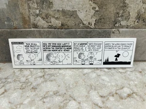 Charles Schulz Peanuts Charlie Brown Linus This Is All Your Fault Tile..#17 - Picture 1 of 3