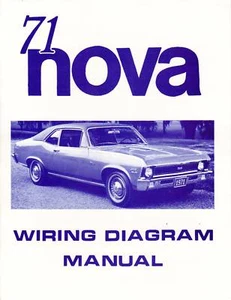 Nova 1971 diagrama de cableado manual - Imagen 1 de 1