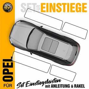 Approcci per Opel Astra K Dal ´15 Vernice Protezione Film Auto Porta Battitacco - Foto 1 di 9