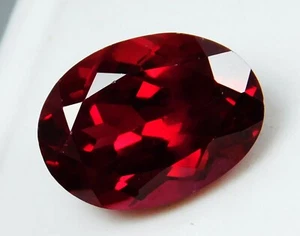 Natural 11.30 Ct Oval Cut AAA+++ Mozambique Red Ruby Loose Gemstone !! - Picture 1 of 2