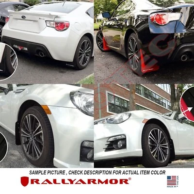 Guardabarros Rally Armor con logotipo gris para Subaru BRZ Scion FR-S 2013-2017 Foto 1 de 4