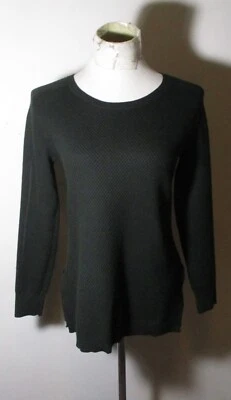 Suéter ATHLETA Verde Lana Merino Elastizado Manga Larga Talla XS Foto 1 de 4