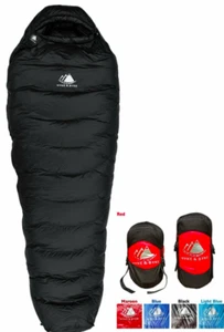 Hyke & Byke Schneemasse 0 Grad Down Schlafsack Rucksack ultraleicht Mama kurz - Bild 1 von 4