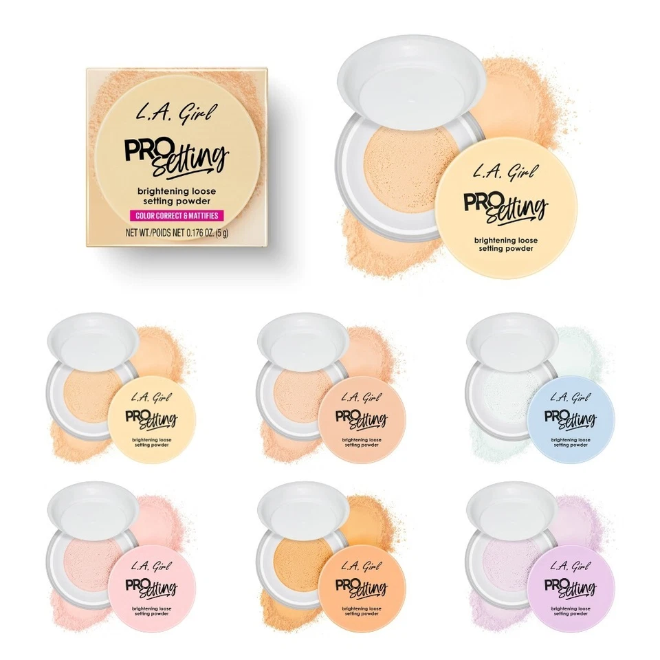 La Girl Pro Brightening Loose Setting Powder (Choose Shade) - Image 1 of 1