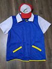 Pokemon Ash Ketchum Cosplay Outfit Hat And Jacket Asian Size Xxl Us Size L