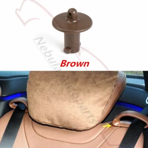 1Pcs For Mercedes W222 S-Class Rear Seat Belt Fastener Guide Ring Buckle-Brown - Picture 1 of 7