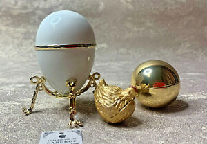 Faberge Egg Egg Yolk Chicken (3.35"). Made in Russia 
