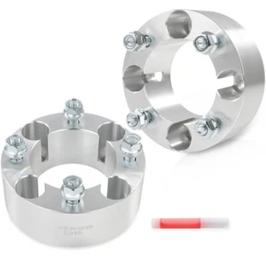 2 Pcs 2" Wheel Spacers 4x110 10x1.25 For Kawasaki Brute Force 650 750 4/110 ATV - Foto 1 di 13