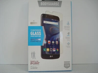 Nuevo Protector de Pantalla BodyGuardz Vidrio Templado Puro para LG K10 Foto 1 de 2