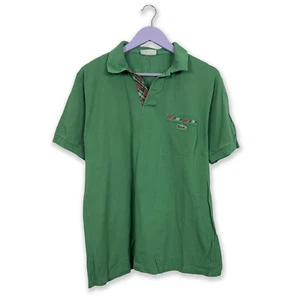 Polo Lacoste verde tinta unita - Taglia 5 uomo - Imagen 1 de 9