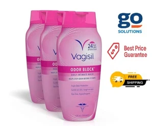 Vagisil Odor Block Daily Intimate Feminine Wash for Women Gynecologist Tested - Picture 1 of 11