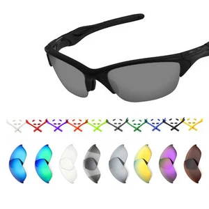 hdhut Replacement Lens and Rubber Kit for-Oakley Half Jacket 2.0 Sunglass - Opt. - Picture 1 of 27