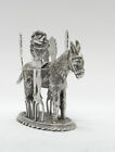Srebrna figurka osła z piekserem Hiszpania srebro 915, .109,0 g., 6,5 cm x 7,5 cm